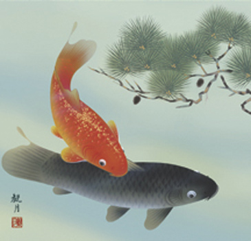 端午の節句　掛け軸